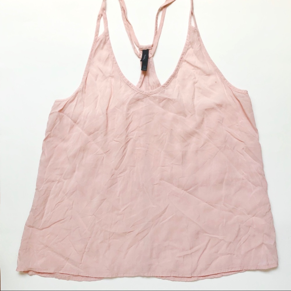 Aritzia | Talula Cropped Blush Tank - Picture 2 of 5